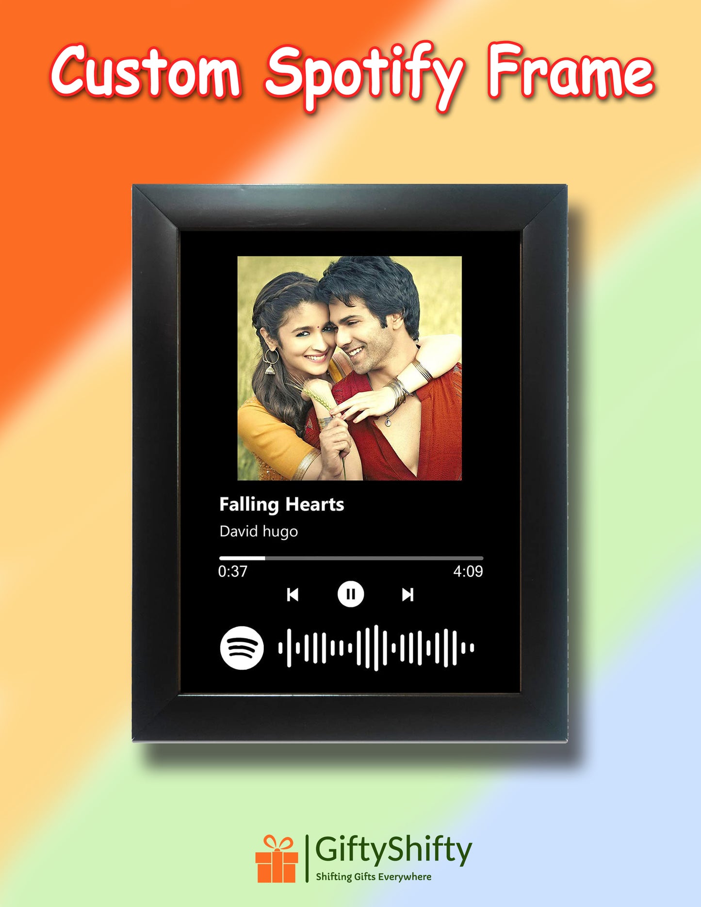 Spotify Frame with Photo